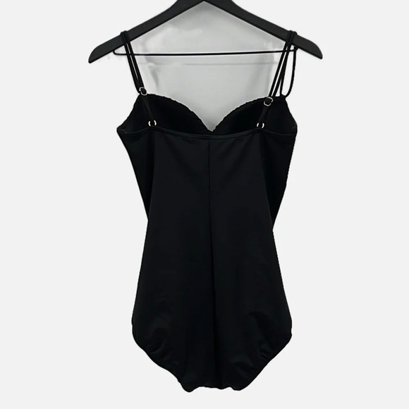 MagicSuit Sweetheart Ruched Neckline One Piece Swimsuit in Black - NWOT - Sz 12 - Picture 5 of 10